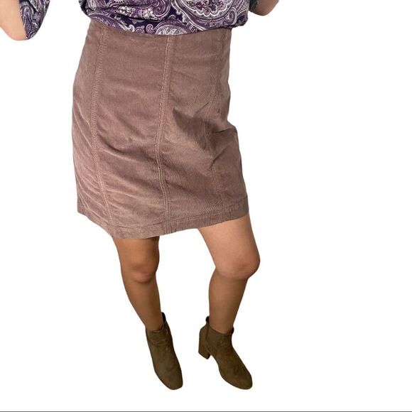 NWT Boho Velvet Free People Size 8 Skirt - Picture 2 of 7